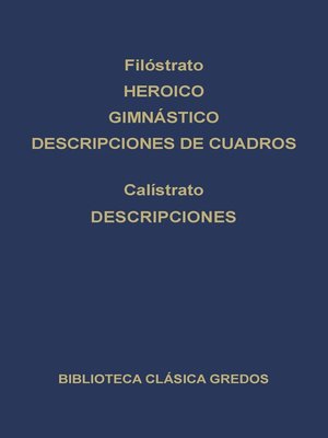 cover image of Heroico. Gimnástico. Descripciones de cuadros. Descripciones.